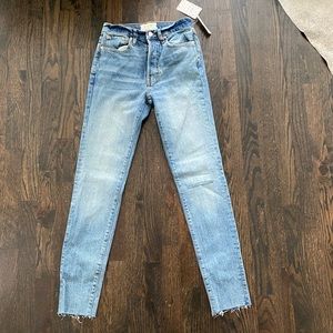 Free People Stella Skinny Jeans High Waist